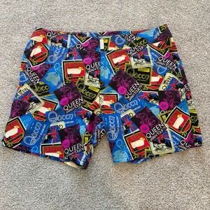 Vilebrequin Queen Tour Swim Trunks‎ Size XXXL 3XL Colorful Beach Lined